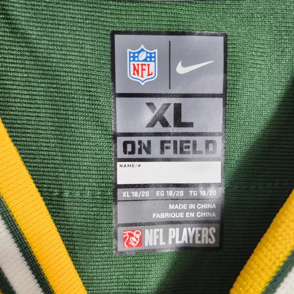 Kids Green Nike NFL Green Bay Packers‎ #27 Lacy Jersey Youth XL